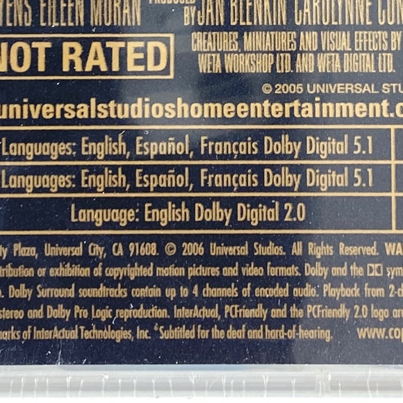 King Kong DVD Deluxe Extended Edition 3 Disc Set 2006 NEW Sealed - Picture 8 of 11